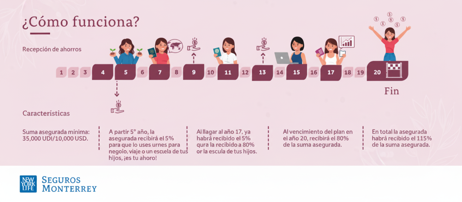 Línea de vida de Vida Mujer